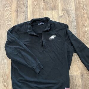 Vineyard Vines quarter zip eagles pull over